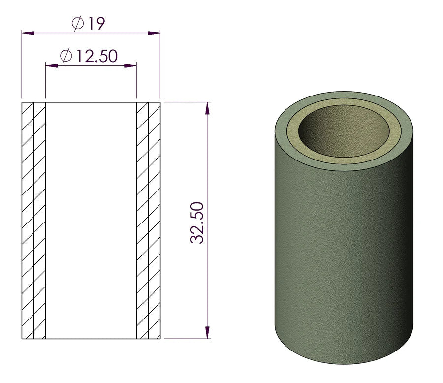 12-32-xxC Filter Element (Box of 10)